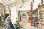 Carl Larsson The Other Half of the Studio oil painting on canvas